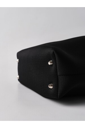 Schwarze Clutch-Handtasche für Damen - 5