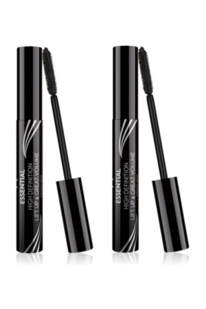 Schwarze Wimperntusche mit Volumeneffekt – Unverzichtbare High-Definition-, Lifting- und großartige Volumen-Mascara - 3