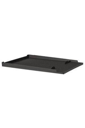 Schwarzer Geschirrkorb 40x31 cm Meridyendukkan Geschirrkorb Arbeitsplatte Ikea-Korb schwarz - 2