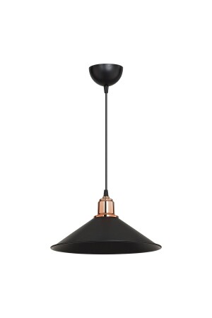 Schwarzer Hängeleuchter für Wohnzimmer, Küche, Flur, Schlafzimmer, Lampe - 5