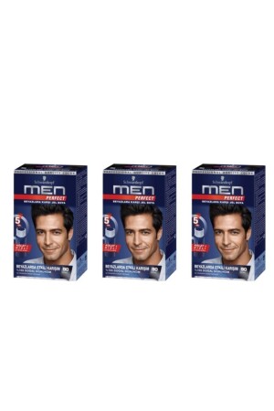 Schwarzkopf Men Perfect 90 Schwarz 3er-Pack P727S2537 - 3