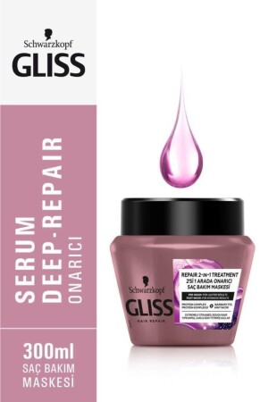 Schwarzkopf Serum Deep Repair Haarpflegemaske 300 ml - 3