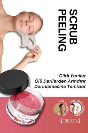 Scrup Körper- und Handpeeling 250 ml mit Hibiskus-Erdbeer-Geschmack - 10