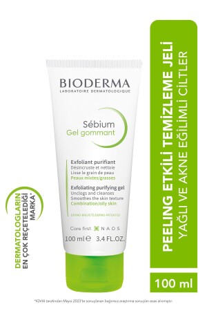 Sebium Exfoliating Karma Ve Yağlı Ciltler Için Peeling Temizleme Jeli 100ml 3401574131423 - 1