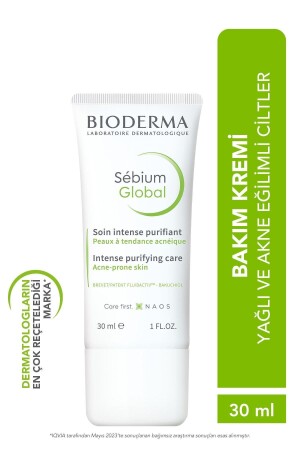 Sebium Global Acne, Anti-Akne-Makel-Pflegecreme mit AHA und Salicylsäure, 30 ml 3401360147508 - 3