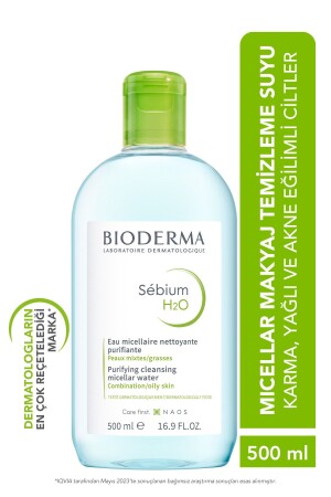 Sebium H2o Karma Ve Yağlı Ciltler Için Temizleyici Miseller Solüsyon 500ml 3401575645851 - 2