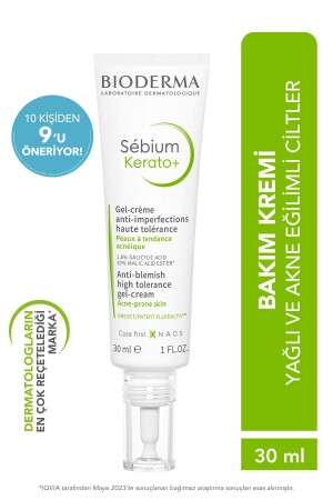 Sebium Kerato Akne- und Anti-Akne-Pflegecreme mit AHA-BHA-Salicylsäure, 30 ml - 1