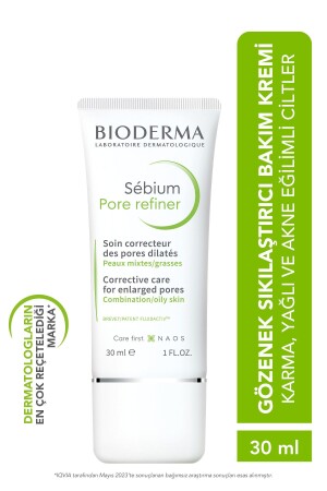 Sebium Pore Refiner Porenstraffende Pflegecreme für fettige Mischhaut 30 3401361353625 - 2