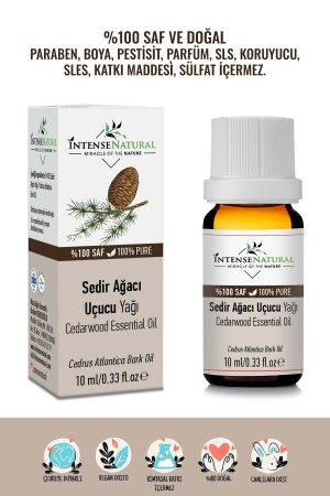 Sedir Ağacı Uçucu Yağı 10 Ml %100 Saf Ve Doğal Cedarwood Essential Oil - 1