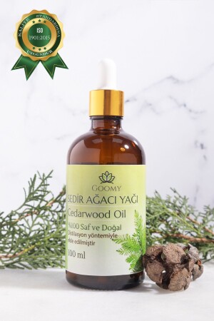 Sedir Ağacı Uçucu Yağı 100 Ml %100 Saf Ve Doğal Cedarwood Essential Oil - 2