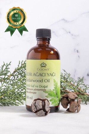 Sedir Ağacı Uçucu Yağı 100 Ml %100 Saf Ve Doğal Cedarwood Essential Oil - 4