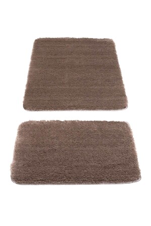 Segura Peluş Vizon Kaydırmaz Taban 2li Banyo Paspası 60 X 100 - 50 X 60 - 5