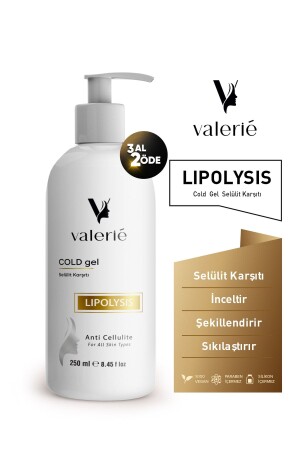 Selülit Ve Çatlak Karşıtı - Bölgesel Inceltici - Vücut Sıkılaştırıcı Soğuk Lipoliz Jel 250 Ml - 2