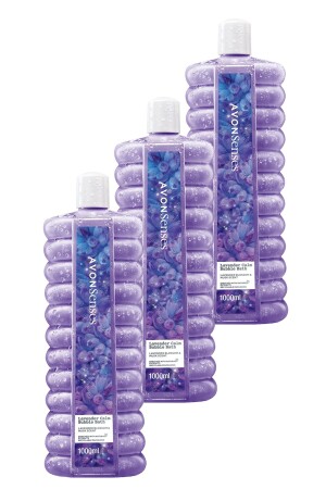 Senses Lavender Calm Badeblase mit Lavendelduft, 1 Lt. Dreierset SAMPUAN0003-3 - 3