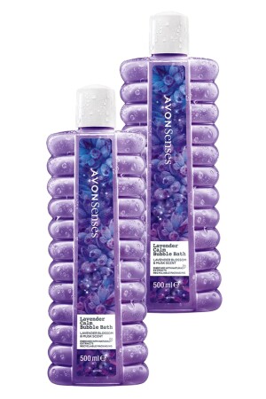 Senses Lavender Calm Badeblase mit Lavendelduft, 500 ml. Zweier-Set - 1