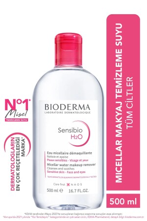 Sensibio H2O Micellar Make-up Reinigungswasser für empfindliche und normale Haut 500 ml - 1