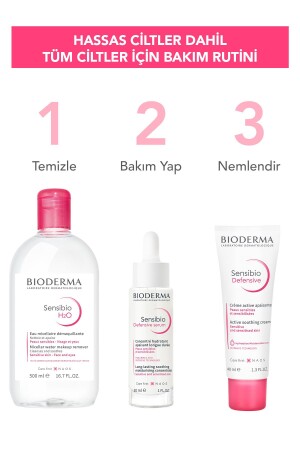 Sensibio H2O Micellar Makyaj Temizleme Suyu 2'li Set Hassas Ciltler 500 ml - 9