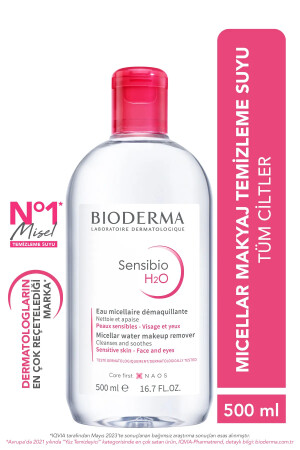 Sensibio H2O Micellar Makyaj Temizleme Suyu Hassas ve Normal Ciltler 500 ml - 3