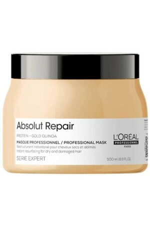 Serie Expert Absolut Repair Reparaturmaske für geschädigtes Haar 500 ml - 2