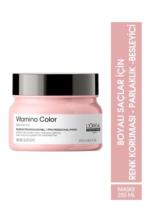 Serie Expert Vitamino Color Boyalı Saçlar Için Renk Koruyucu Maske 250ml - 2