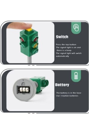 Sesli Ve Işıklı Trafik Lambası S00003177 - 7