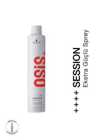 Session Extra Strong Holding Spray 500 ml Dauerhafter Schutz vor Feuchtigkeit, Hitze und Wind - 3