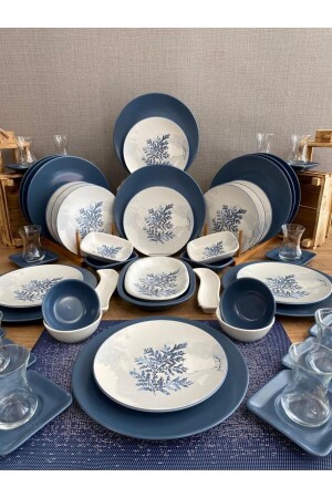 Set Frühstück Blue Magic 60 Teile für 12 Personen dmt20220060 - 2