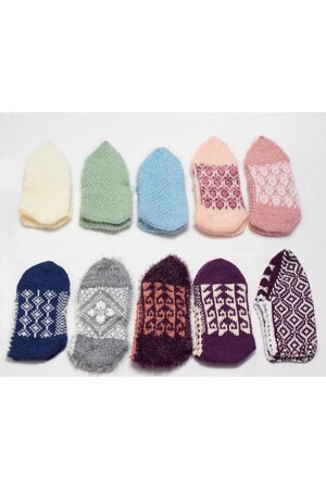 Set mit 10 Mitgift-Geschenk-Strickstiefeletten BOOTIES38 - 2