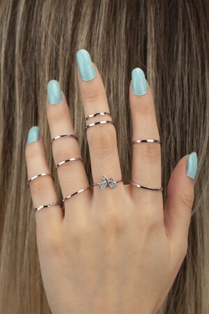 Set mit 10 Ringen 0028 - 4