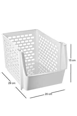 Set mit 4 stapelbaren Badezimmer- und Küchenregalen – Küchen-Organizer RF. 59017 - 5