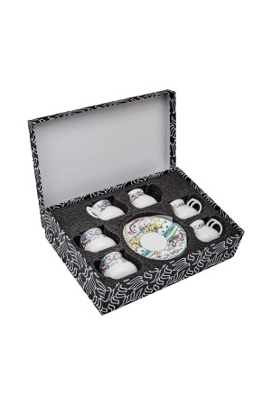 Set mit 6 Kaffeetassen aus Porzellan 600. 15. 01. 2603 - 11