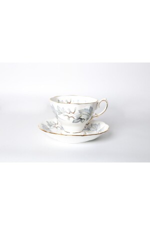 Set mit 6 Royal Albert Silver Maple Cups - 4