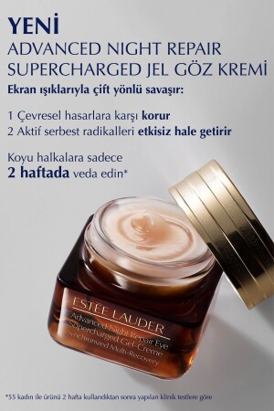 Seyahat Boy Göz Kremi - Advanced Night Repair Supercharged Jel Göz Kremi 5ml - 4