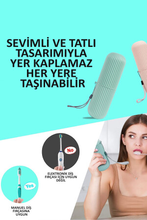 Seyahat Tipi Organizer Universal Taşıma Kabı Gözlük Diş Macunu Saklama Makyaj Fırçası Kutusu 1 Adet TEKLİ-TAŞIMA-KABI-005 - 6