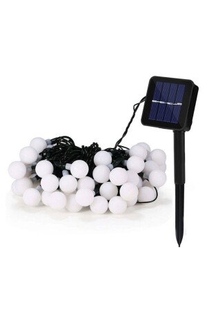 Sge Solarbetriebene 7 Meter 50 LEDs gelbe Garten-Neujahrsparty-Balkon-Dekorationsbeleuchtungslampe 7435212 - 10