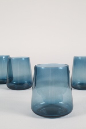 Shadow 4-teiliges Wasserglas-Set Blau 380 cc 301. 01. SHW0051004RKL - 1