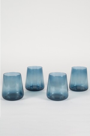 Shadow 4-teiliges Wasserglas-Set Blau 380 cc 301. 01. SHW0051004RKL - 5