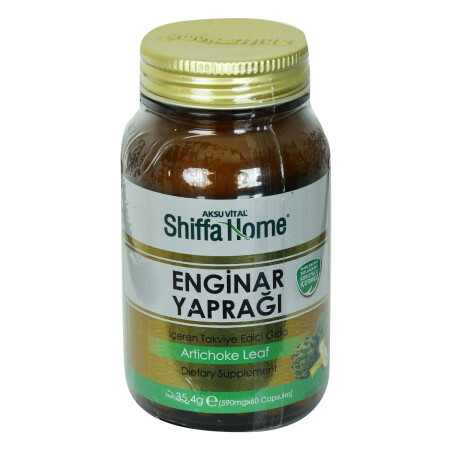 Shiffa Home Enginar Yaprağı Diyet Takviyesi 590 Mg x 60 Kapsül - 3