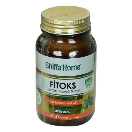 Shiffa Home Fitoks Yeşil Çay Yaprağı Ekstresi Diyet Takviyesi 850 Mg x 60 Kapsül - 3