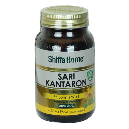 Shiffa Home Sarı Kantaron Diyet Takviyesi 560 Mg x 60 Kapsül - 3