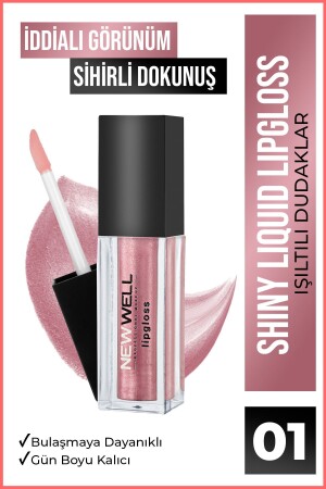 Shiny Liquid Lipstick - 01 - 2