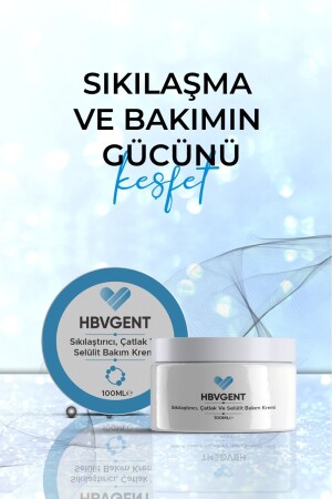 SIKILAŞTIRICI- ÇATLAK VE SELÜLİT BAKIM KREMİ 100 ml - 1