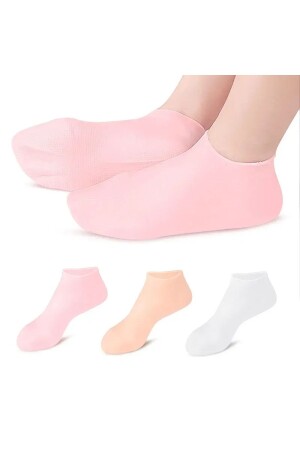 Silikon-feuchtigkeitsspendende Spa-Gel-Fersensocken, Fußpflegesocken - 2