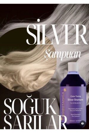 Silver Anti-Orange Purple Shampoo 2 x 500 ml (2 Stück) - 4