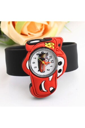 Şimşek Mcqeen-Uhr Şimşek Cars-Armbanduhr Şimşek Mq-Qualitäts-Pat-Uhr - 5