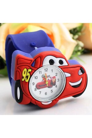 Şimşek Mcqeen-Uhr Şimşek Cars-Armbanduhr Şimşek Mq-Qualitäts-Pat-Uhr - 8