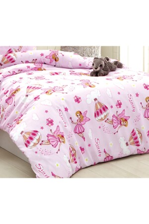 Sindy Cotton Ranforce Kinderbettbezug-Set für Einzelbett SİNDYMHC - 5