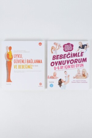 Sinem Özen 2 Li Set - Uyku Güvenli Bağlanma - Bebeğimle Oynuyorum 2 Li Set kk2222 - 2