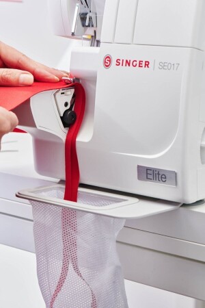 SINGER Se017 Beyaz Elite Overlok Makinesi BEYAZ NİKELAJ - 11