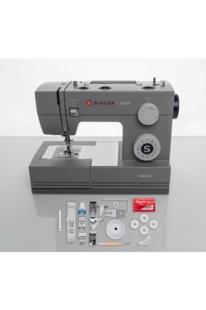 SINGER Singer Heavy Duty HD 6335 Nähmaschine (Sonderanfertigung) Handnähmaschine HD6335 mit Geschenk - 5